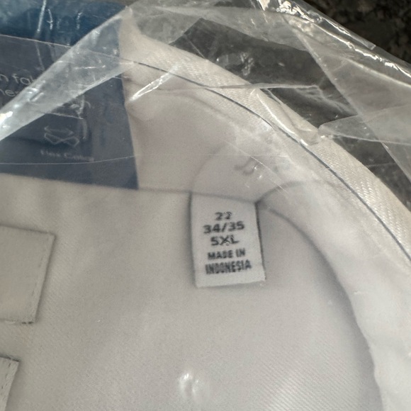 Calvin Klein white button-down long sleeve shirt  5XL - Picture 4 of 9